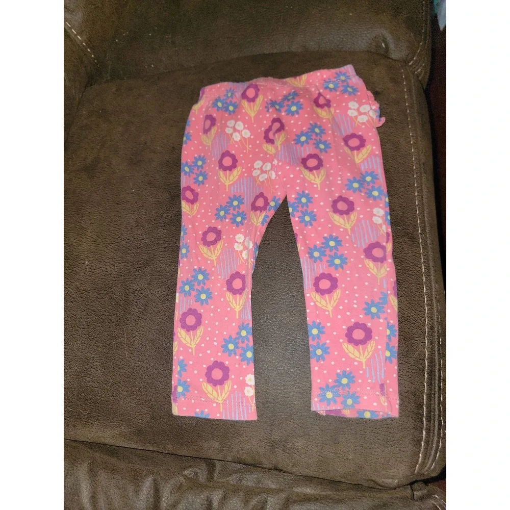 Gymboree layette line fox floral bodysuit‎ and pants 18 24 months